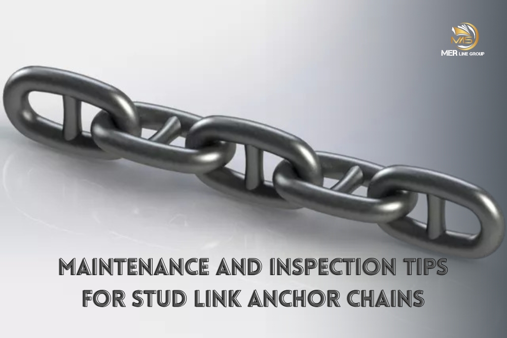 Stud link anchor chains