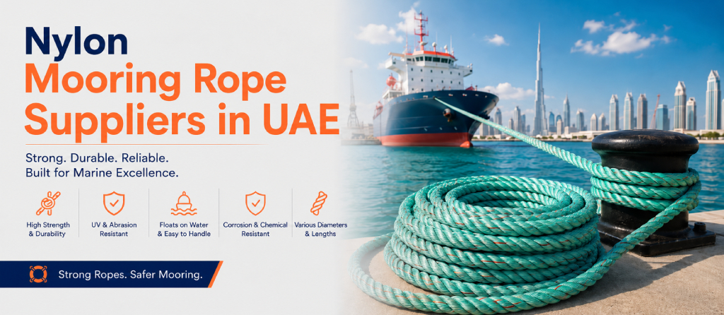 Nylon Mooring Rope Suppliers UAE